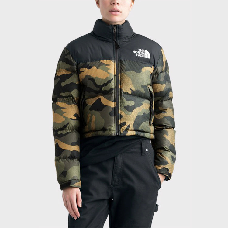 (WMNS) THE NORTH FACE Nuptse Crop Jacket NF0A3XE2-F32