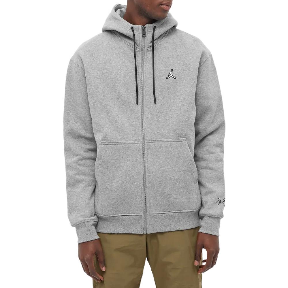 Air Jordan Fleece Full Zip Gray DA9810-091
