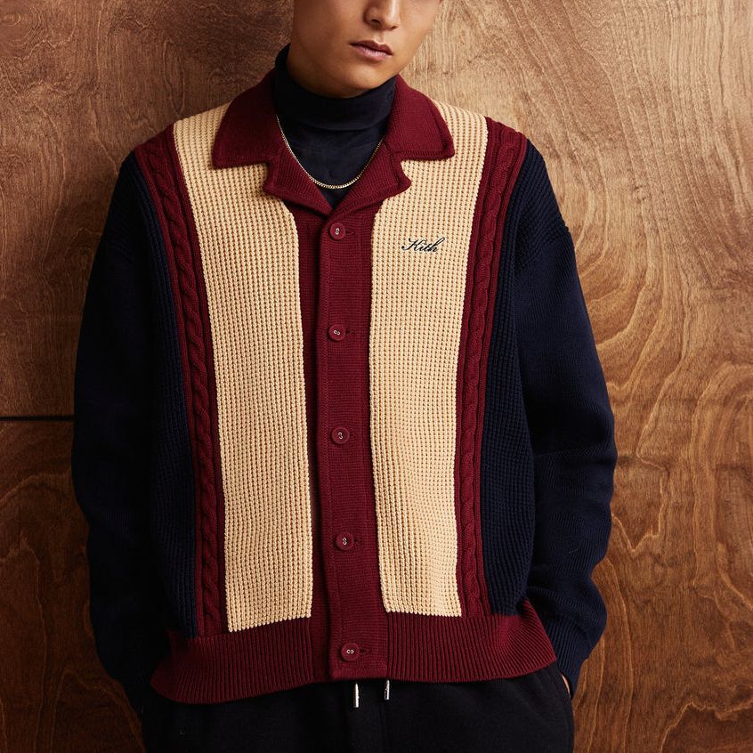 KITH Palmer Cardigan 'Nocturnal' KHM031661-413