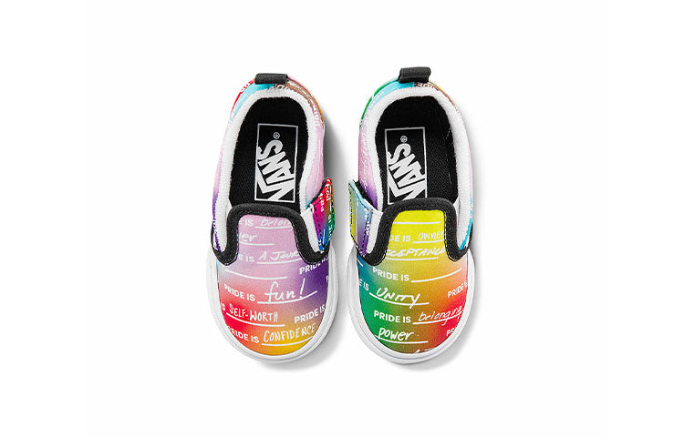 Vans Slip-On Low Tops Casual Skateboarding Shoes Multi-Color VN000UBSASA