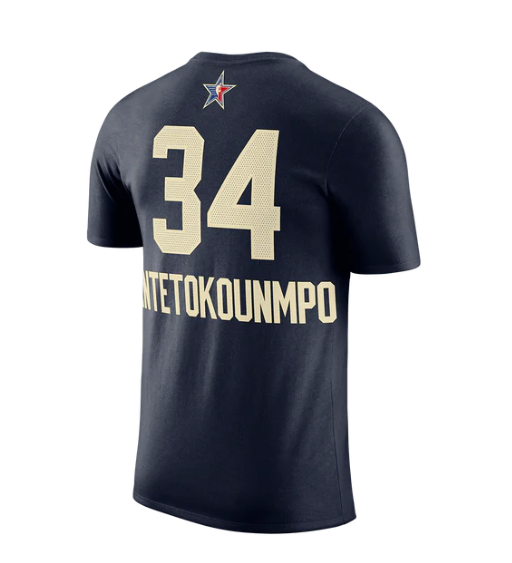 Air Jordan Giannis Antetokounmpo 2024 NBA All-Star Weekend Essential T-shirt 'College Navy' FQ6449-420