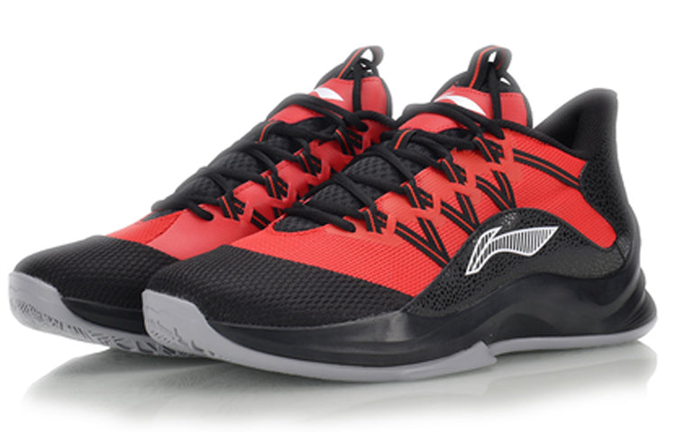Li-Ning Shock Absorption Basketball Professional Shoe Red ABAQ009-1