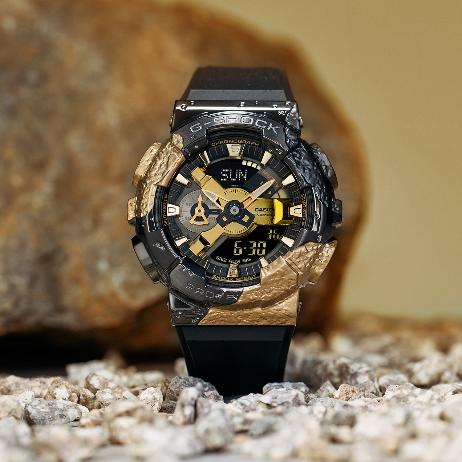 CASIO G-Shock Analog-Digital 'Black' GM-114GEM-1A9PR