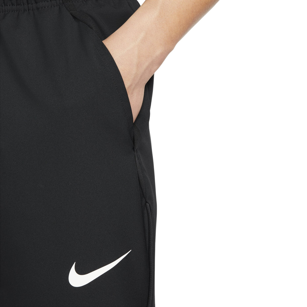 Men's Nike Dri-fit Team Solid Color Logo Straight Sports Pants/Trousers/Joggers Black DM6627-010