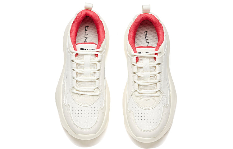 (WMNS) ANTA Life Series Sneakers 'Ivory White' 122018887-1