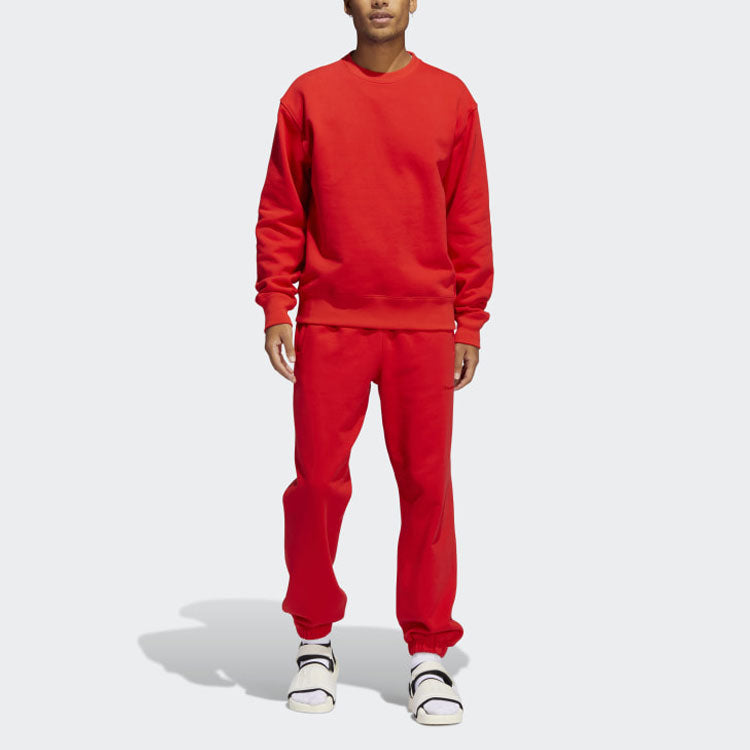 adidas x Pharrell Basic Sports Sweatshirt 'Red' HF9941