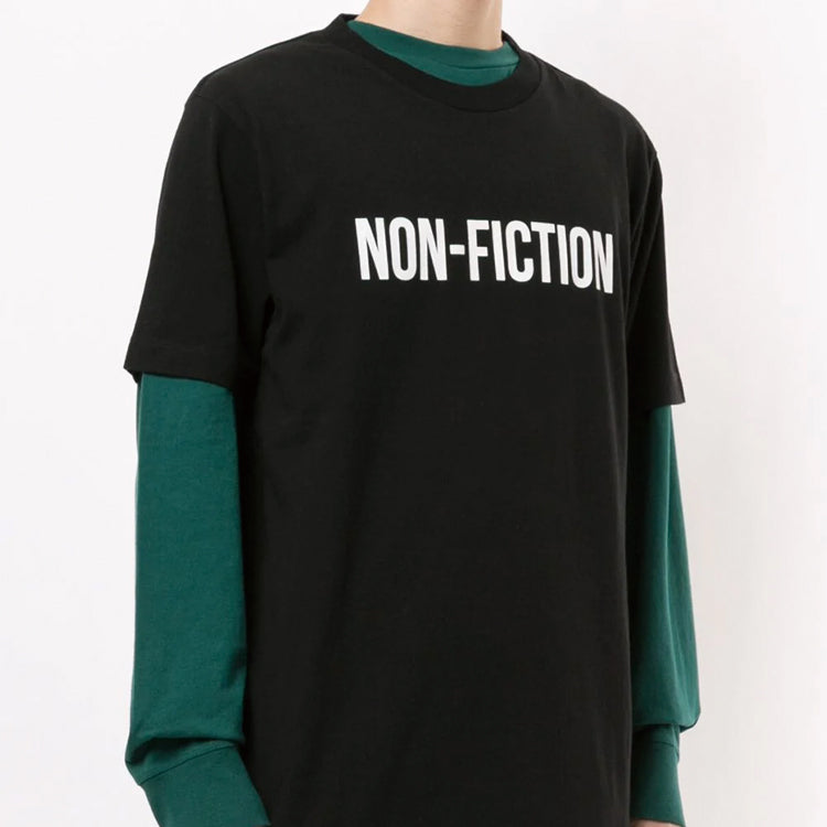 Off-White Non-Fiction Alphabet Printing Black OMAA027E20JER0131001