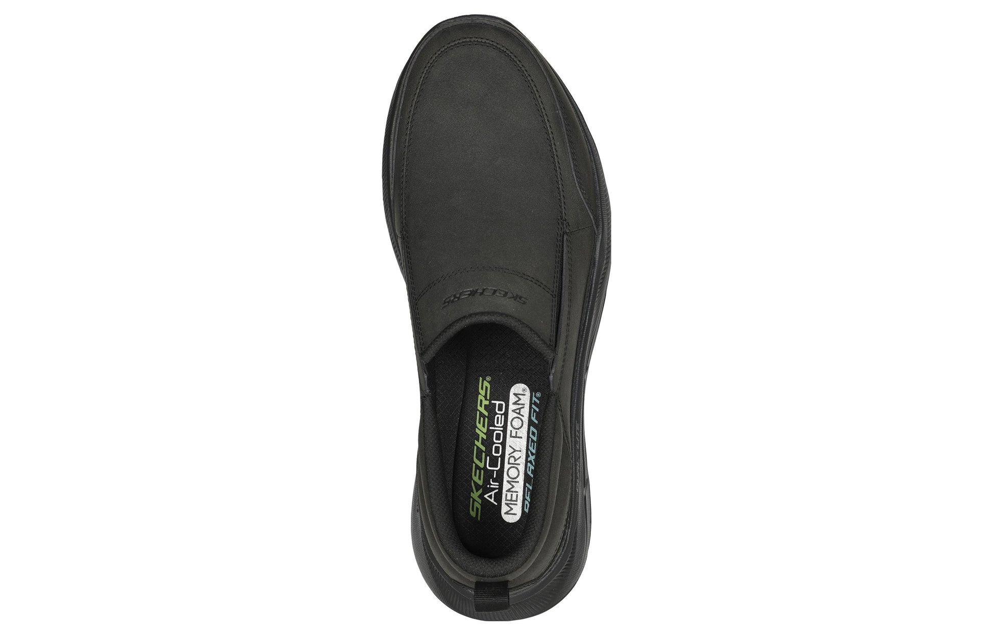 Skechers Slip-ins Relaxed Fit Parson Oswin 'Pure Black' 204866-BBK