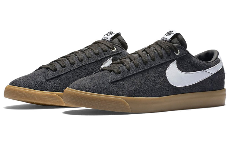 Nike Grant Taylor x Blazer Low 'Black White Gold' 704939-017