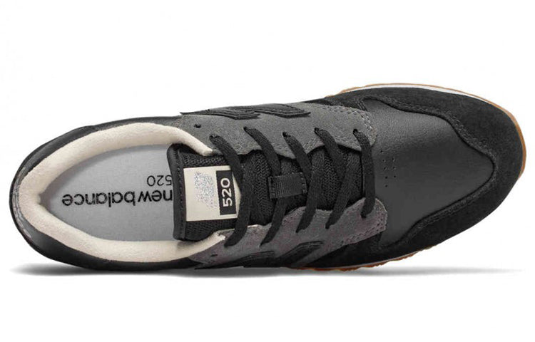 (WMNS) New Balance 501 Series Retro Active Lifestyle Black/White WL520FB