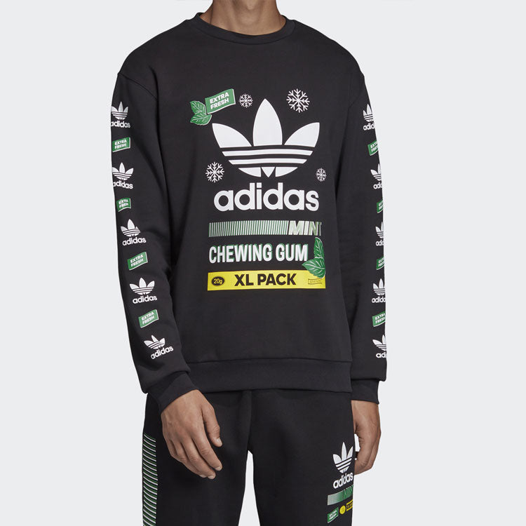Men's adidas originals Snowflake Pullover Black FP7705