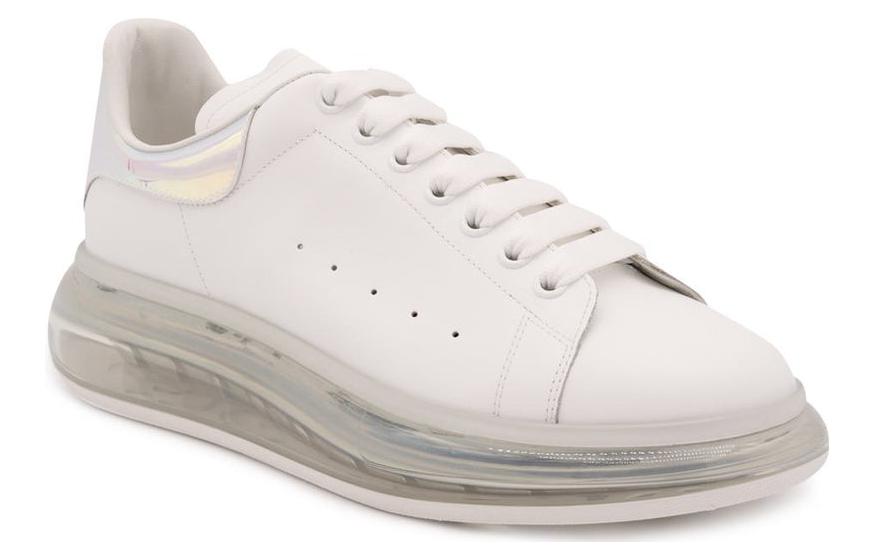 Alexander McQueen Oversized Sneaker 'White Shock Pink' 610812WHXM89035