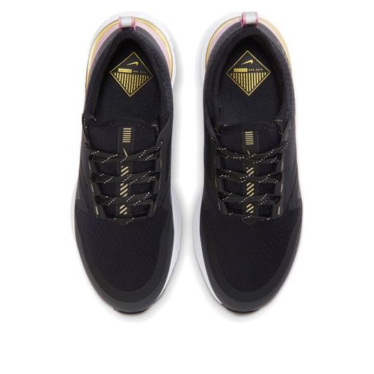 (WMNS) Nike Odyssey React 2 Shield 'Black Metallic Gold' CU3000-071