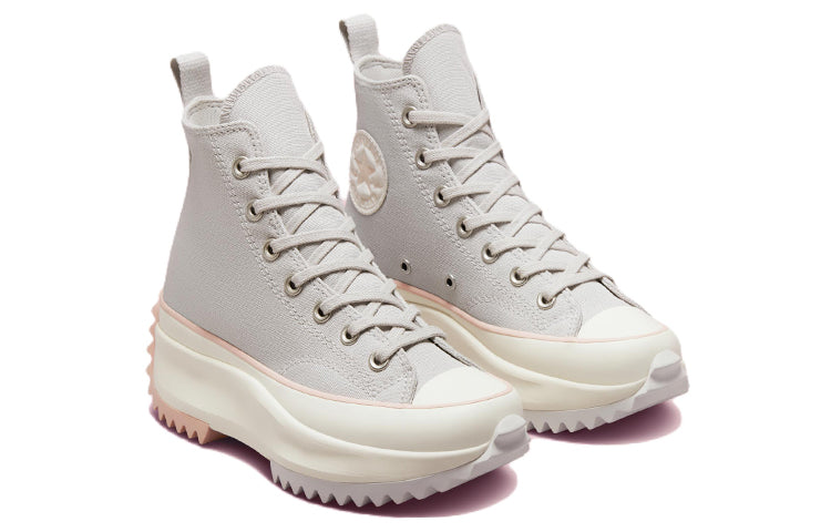 (WMNS) Converse Run Star Hike High Top Casual Canvas Shoes Gray A02546C