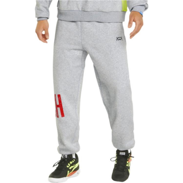 PUMA Playbook Basketball Pants 'Grey' 534189-01