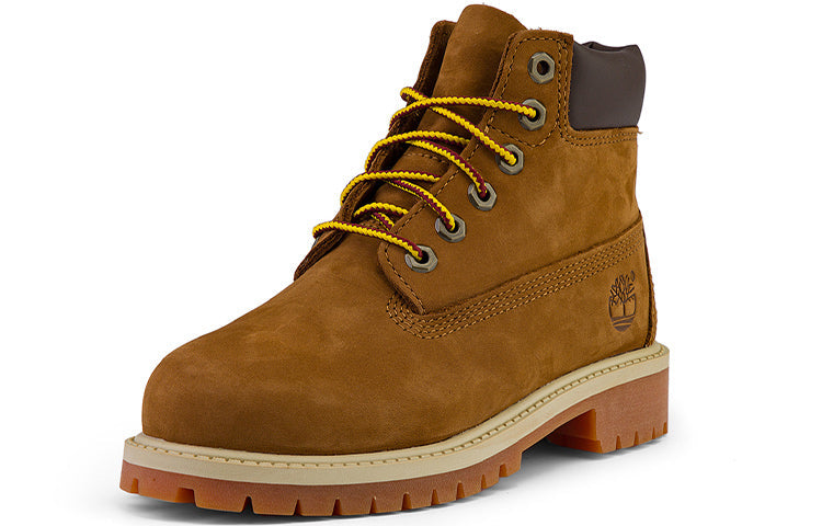 GS) Timberland 6 Inch Premium Waterproof Boots 'Honey' 14749