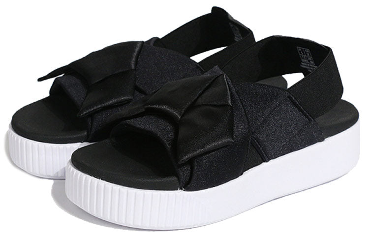 (WMNS) PUMA Platform Slide K 'Black' 367746-02