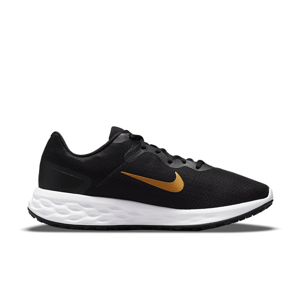 Nike Revolution 6 Extra Wide 'Black Metallic Gold' DD8475-002