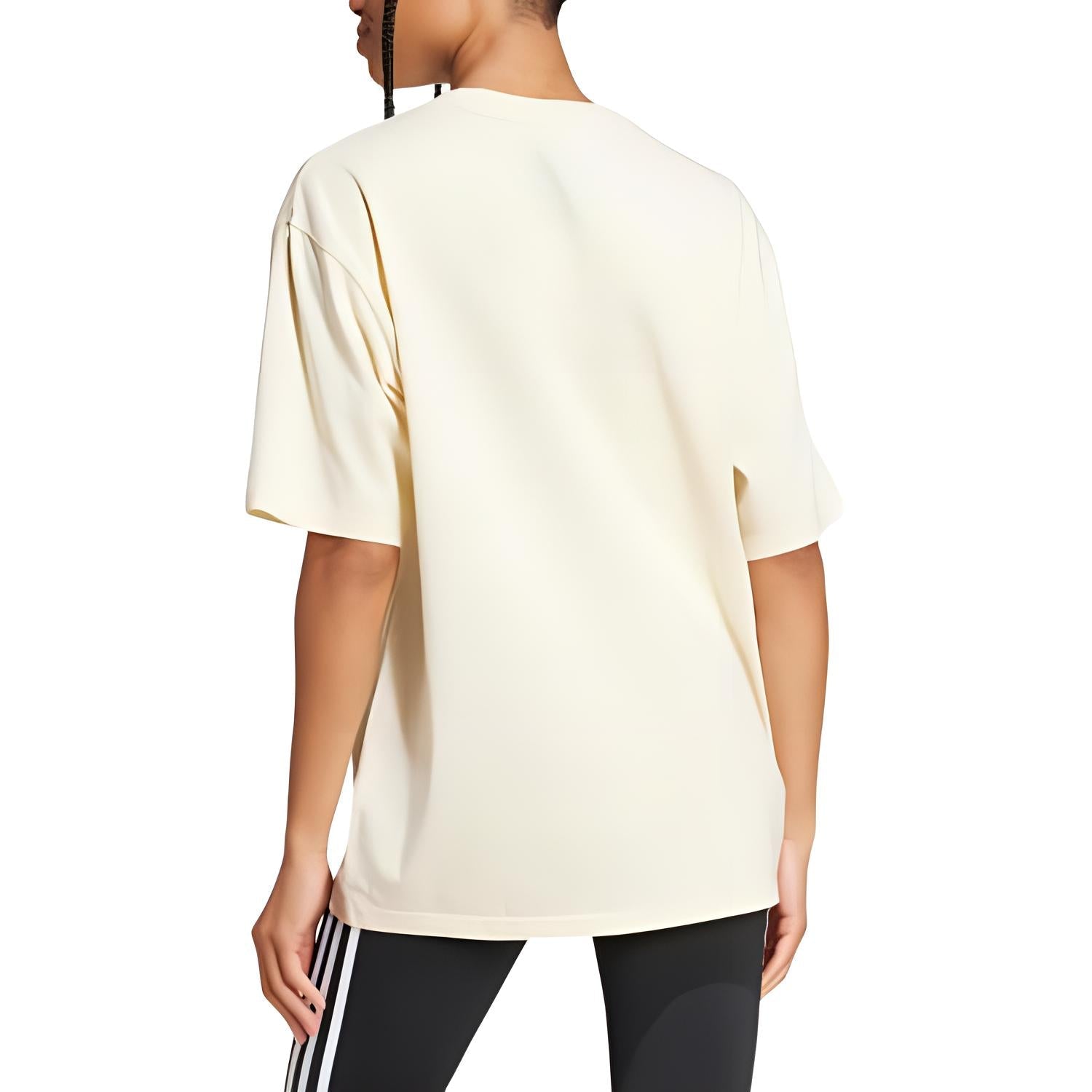 (WMNS) adidas Washed Oversized T-Shirt Asia Sizing 'White' JD0039