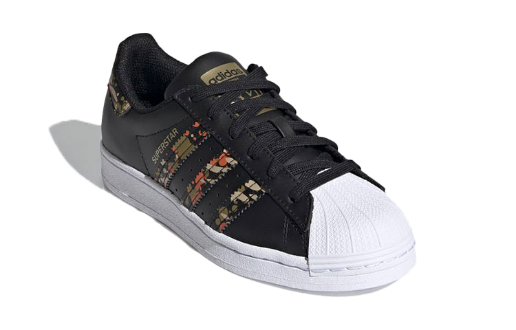 (GS) adidas Superstar J 'Black Camo' FY9831