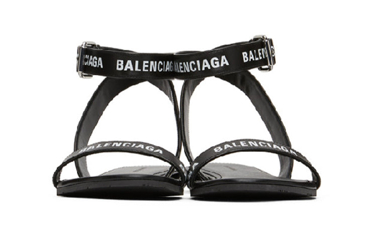 (WMNS)  Balenciaga Sports sandals 'Black White' 630038WBAE11090