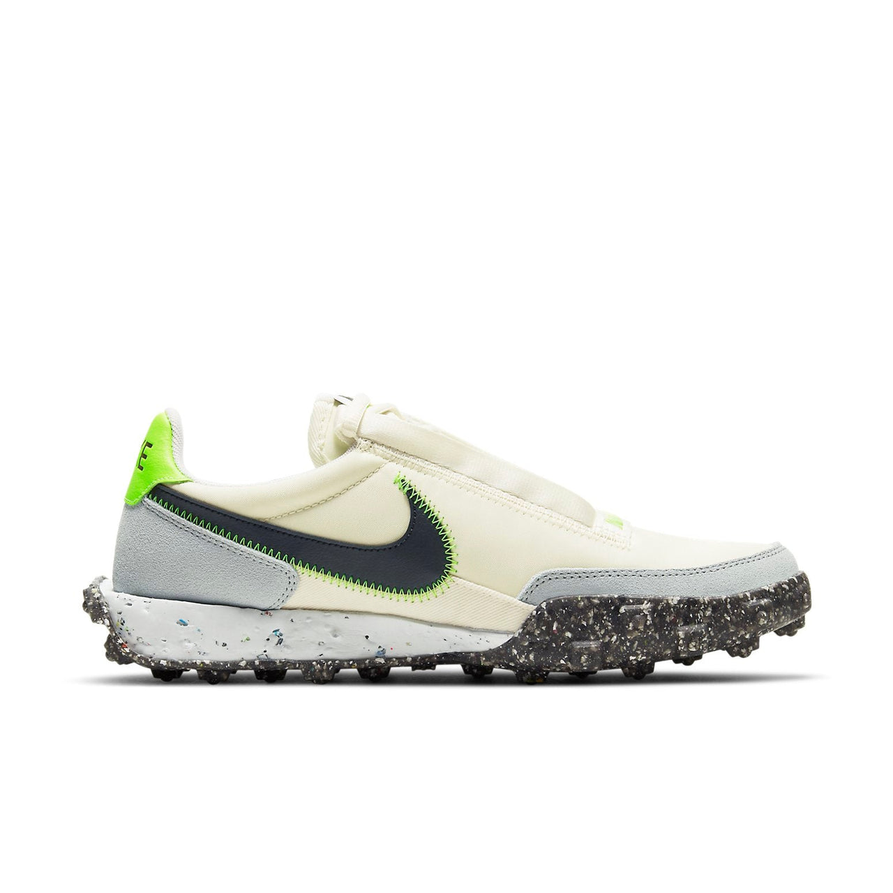 (WMNS) Nike Waffle Racer Crater 'Pale Ivory Electric Green' CT1983-102