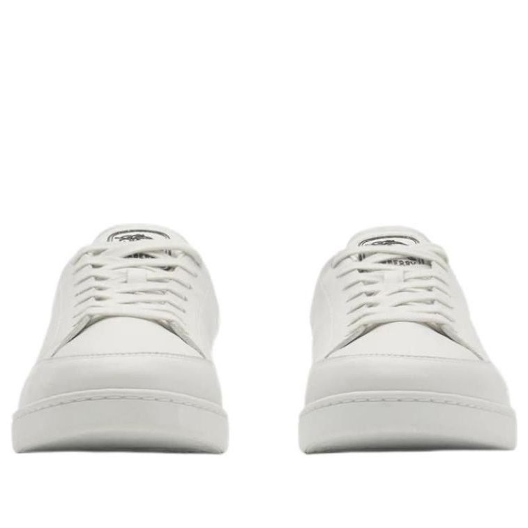 Burberry 26 Leather Set Sneakers 'White Sand Beige' 81188501