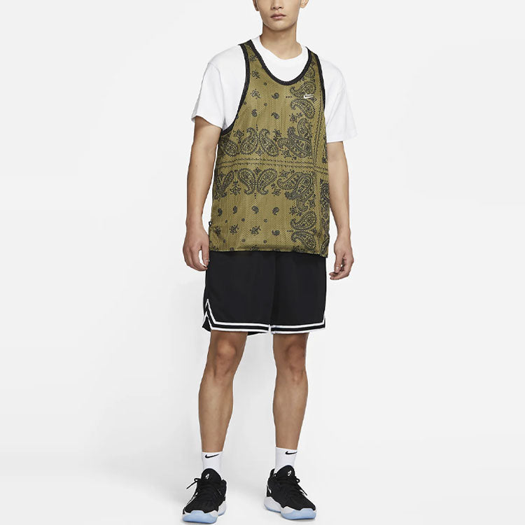 Men's Nike Dri-fit Casual Breathable Cashew Sleeveless Atomic Green Vest DH7372-378