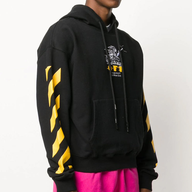 Off-White FW20 Free Spirit Embroidery Mens Sweater OMBB037F20FLE0091018