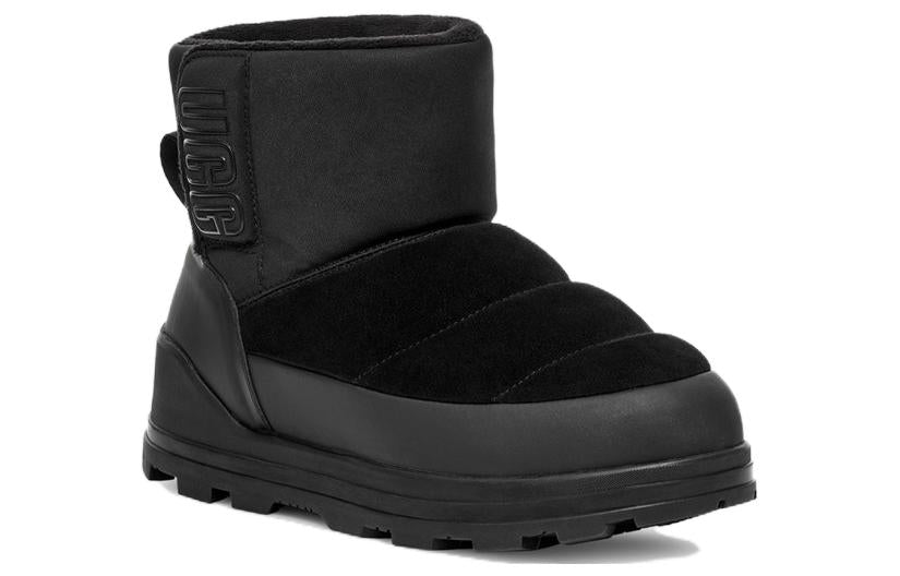 (WMNS) UGG Classic Chateau Mini 'Black' 1143932-BLK