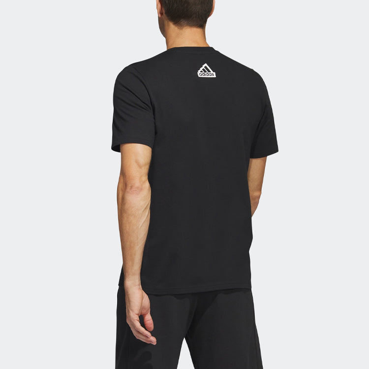 adidas City Escape Graphic Pocket Tee 'Black' HR3003
