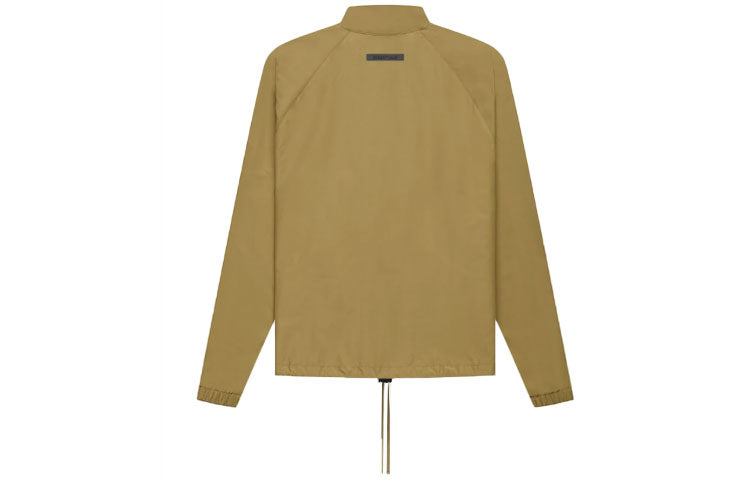 Fear of God Essentials FW21 Half Zip Track Jacket Amber FOG-FW21-018