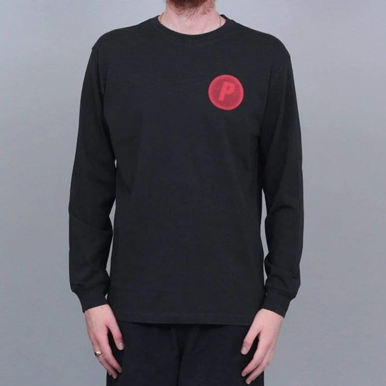 PALACE Unisex Pircular Round-neck Sweateshirt Black P15LS013