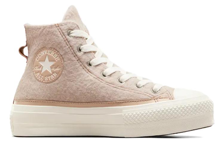 (WMNS) Converse Chuck Taylor All Star Lift Platform Faux Mohair 'Pink' A07944C