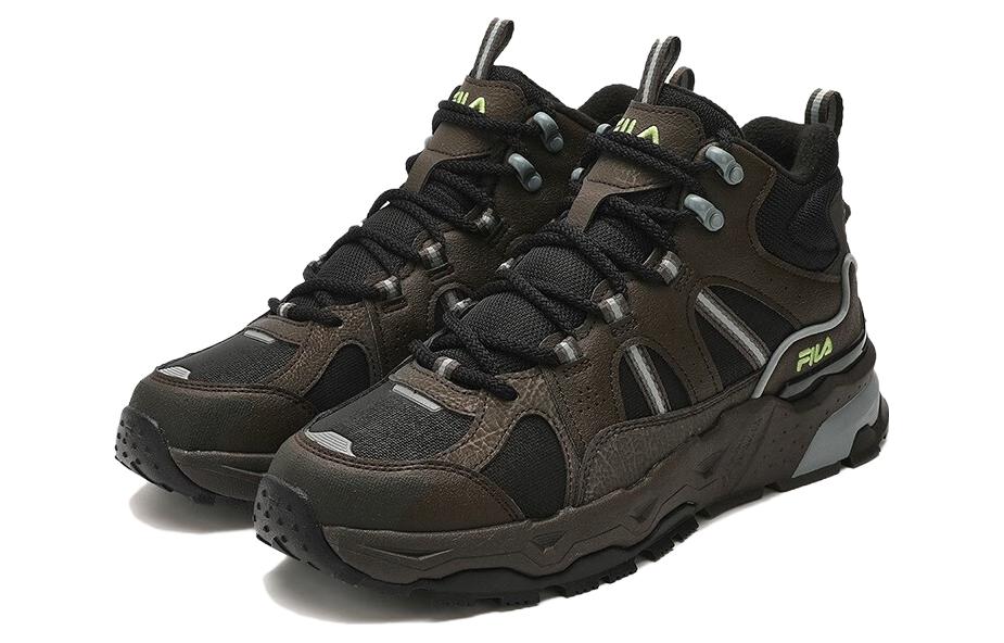 FILA High Top Retro Shoes 'Black Brown' F12M342125FBW