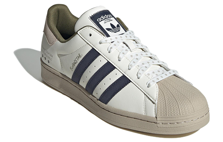 adidas Originals Superstar 'White Beige Navy' IG3852