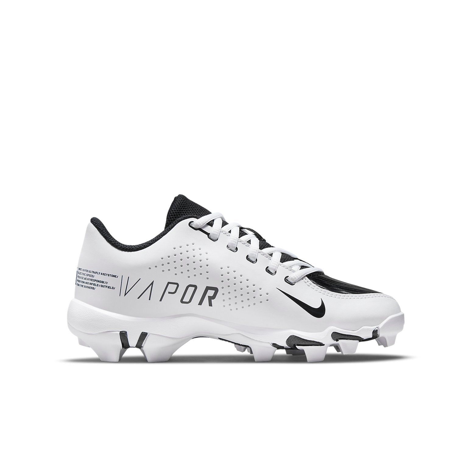 (GS) Nike Vapor Ultrafly 4 Keystone 'Black White' DA0702-001