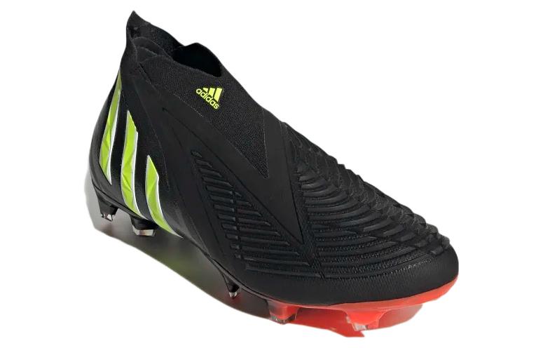 adidas Predator Edge+ FG 'Black Team Solar Yellow' GW1043