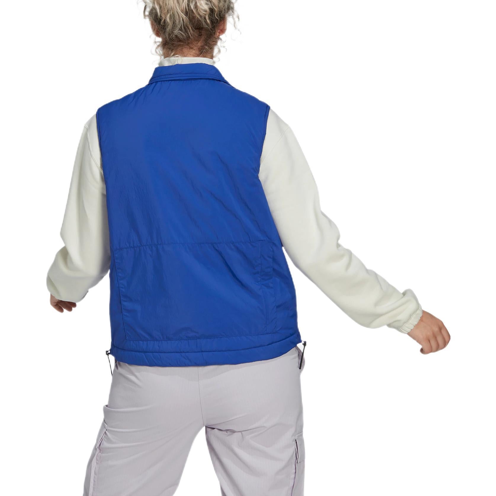 (WMNS) adidas Puffer Vest Asia Sizing 'Blue' HM2903