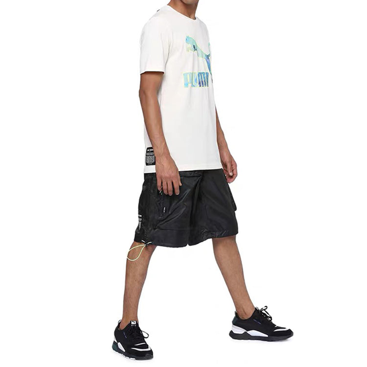 PUMA x Central Saint Martins Woven Shorts 'Black White' 597196-01