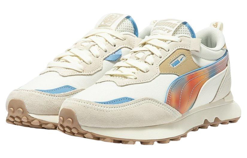 PUMA Rider FV Gradient Flames 'Beige White Orange' 394973-01