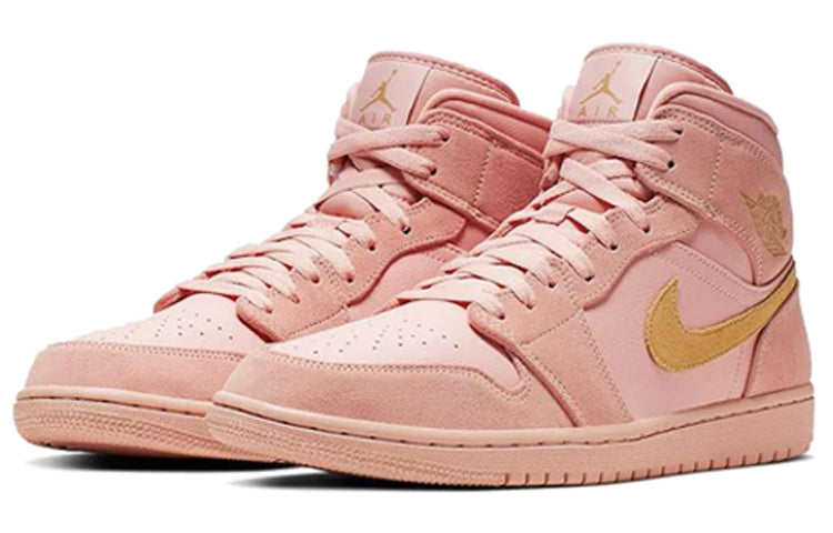Air Jordan 1 Mid 'Coral Gold' 852542-600