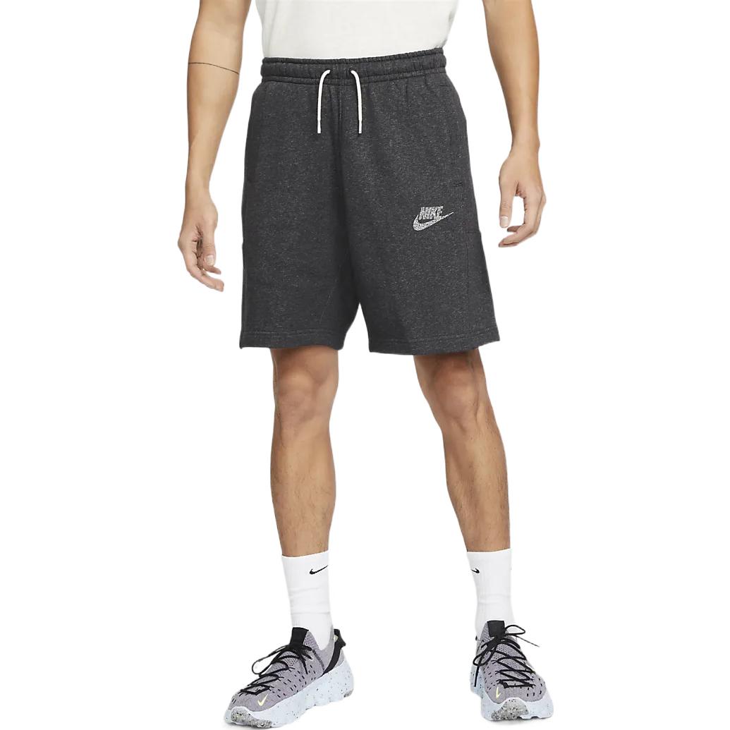 Men's Nike Solid Color Casual Sports Shorts Black DM5636-010