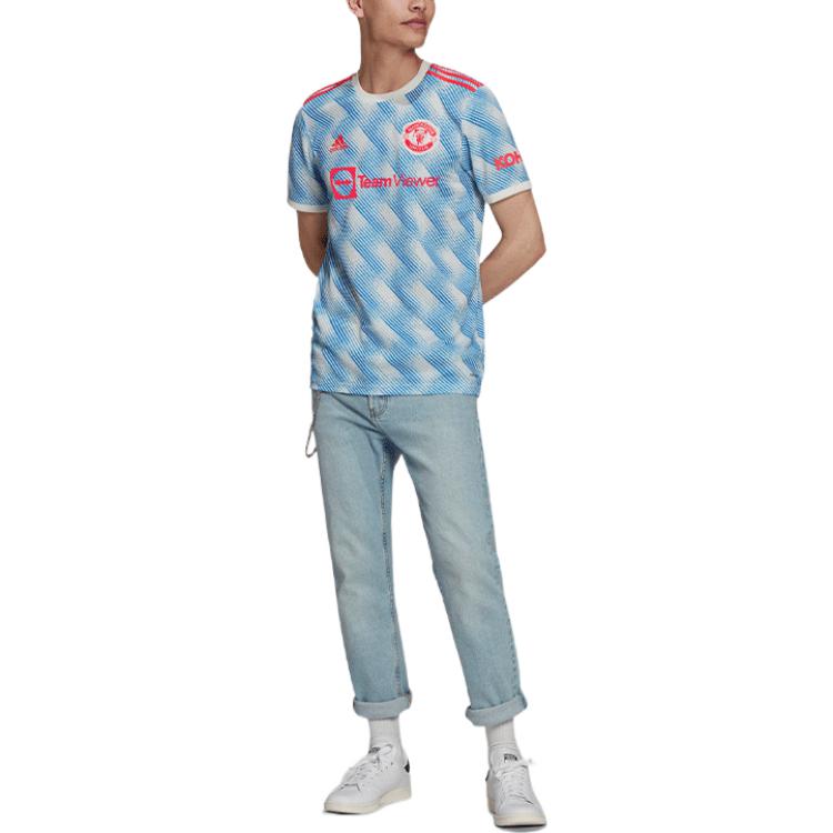 adidas Manchester United 21/22 Away Jersey 'Cloud White' GM4621