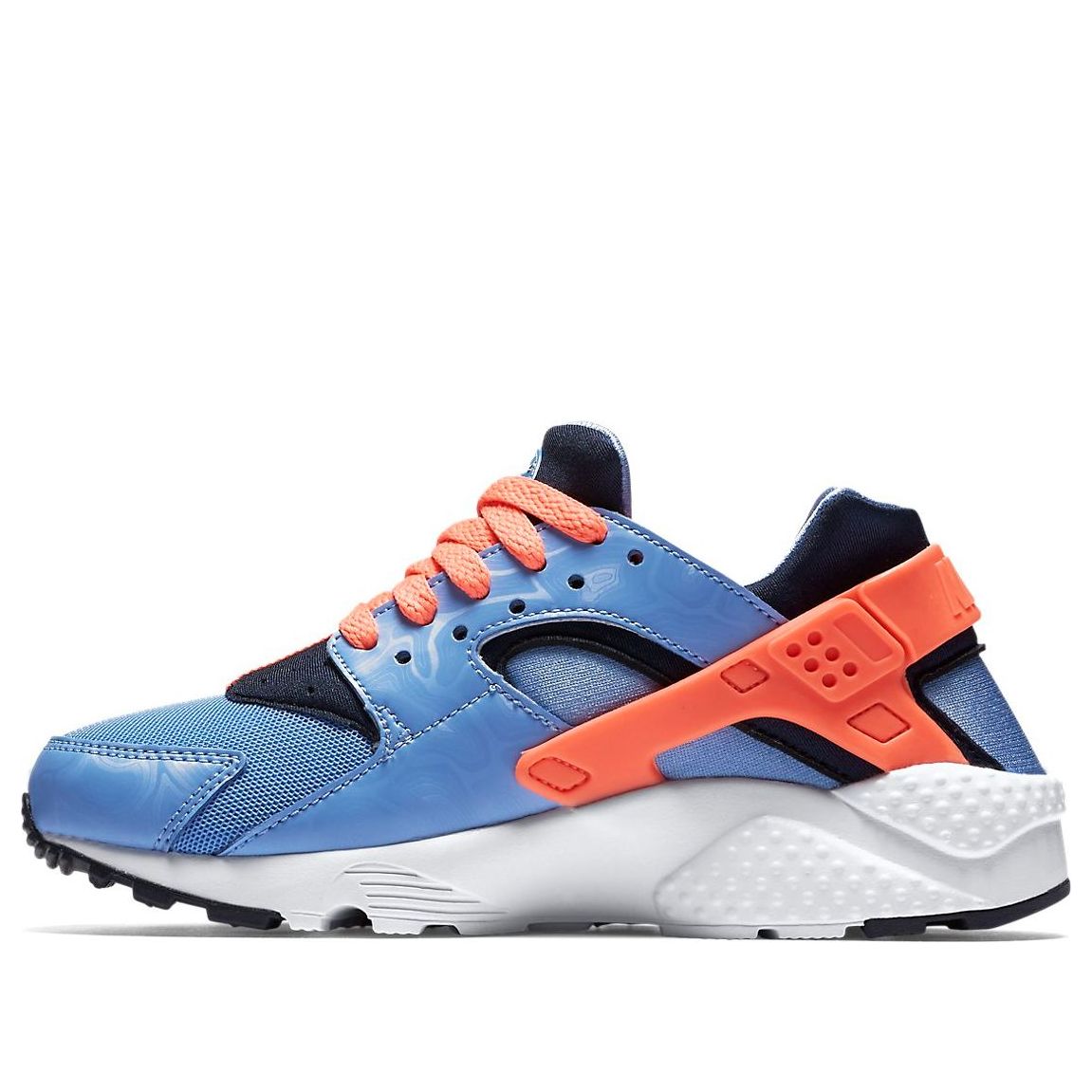 (GS) Nike Huarache Run 'Chalk Blue Bright Mango' 654280-402