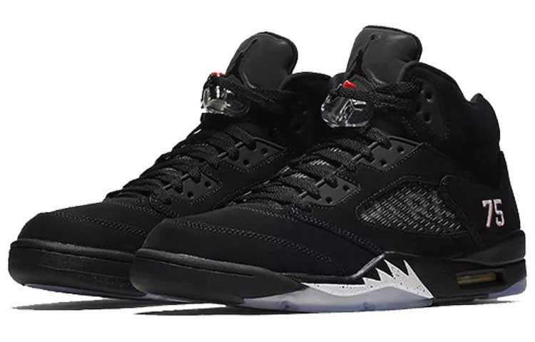 Air Jordan 5 Psg 75 logo 'Black' AV9175-001