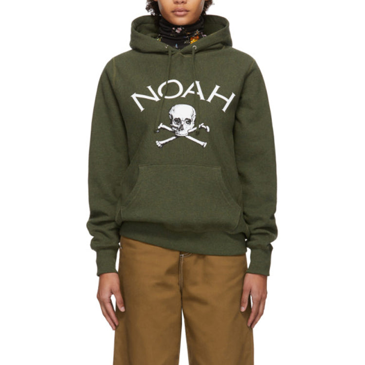 NOAH Unisex Nyc Jolly Roger Olive Heather Green SS2FW19OLH