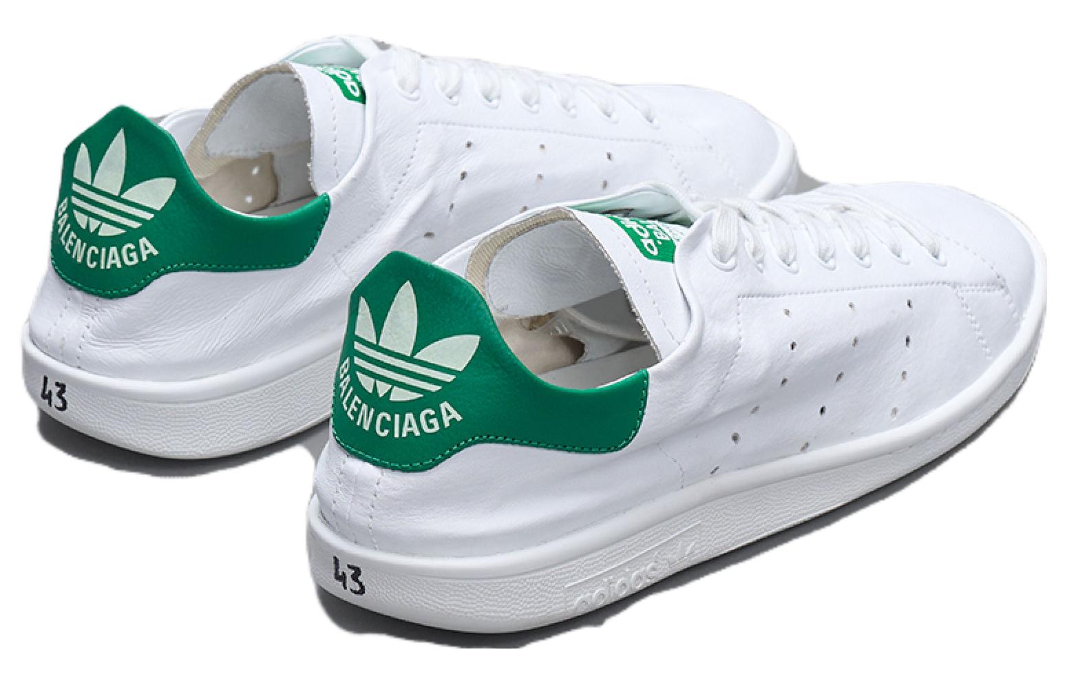 Balenciaga x adidas originals StanSmith 'White Green' ID7564