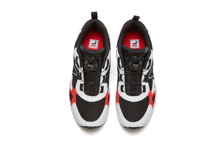 (GS) FILA Sport Shoes Low 'Black White' K15B041156FBW