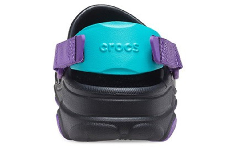 Crocs Classic Clog Black Purple Sandals 'Black Purple' 206340-09V